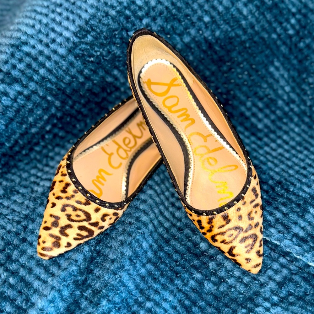 Sam Edelman Animal Print Flats